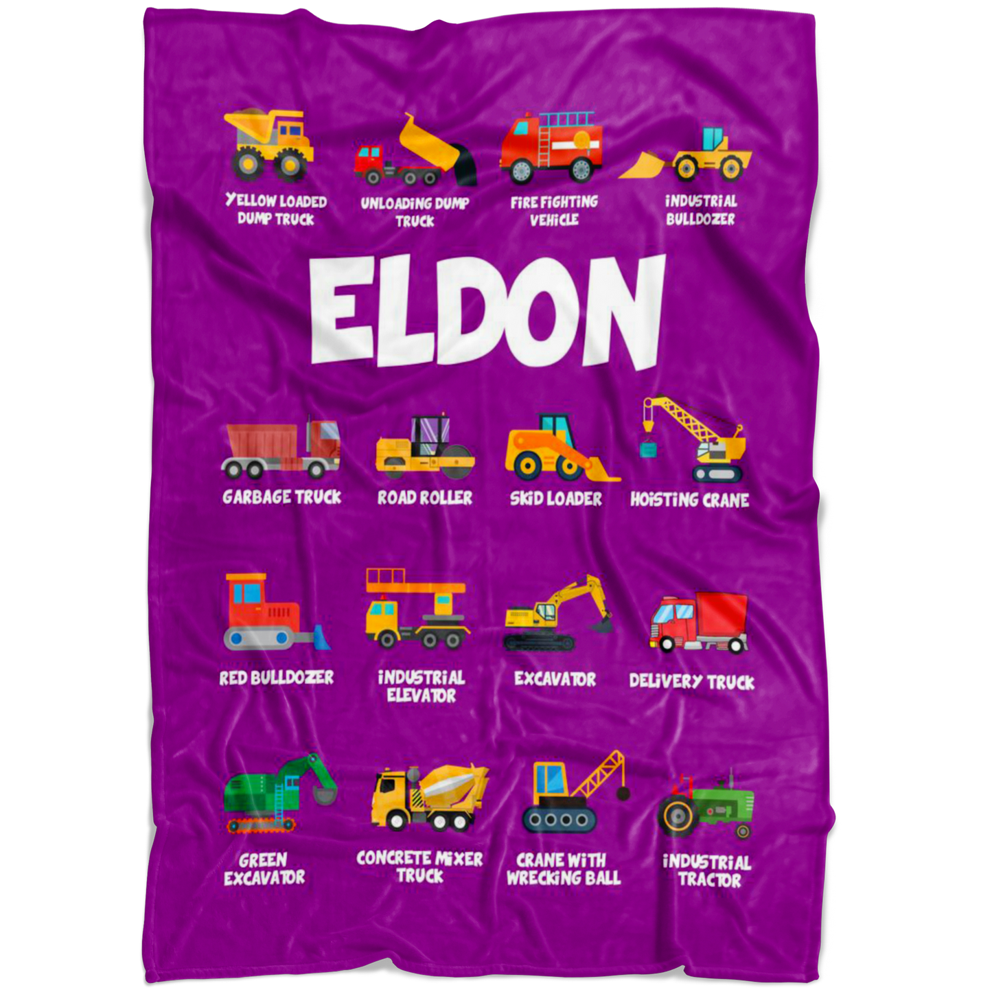 Eldon Construction Blanket Purple