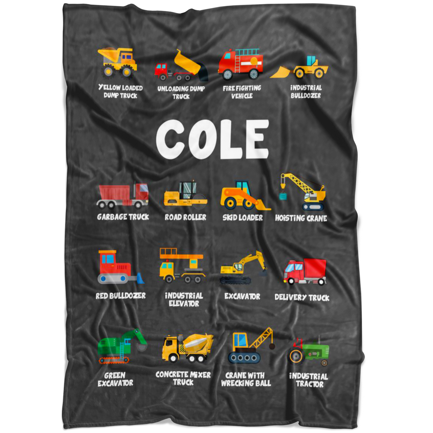 COLE Construction Blanket Grey