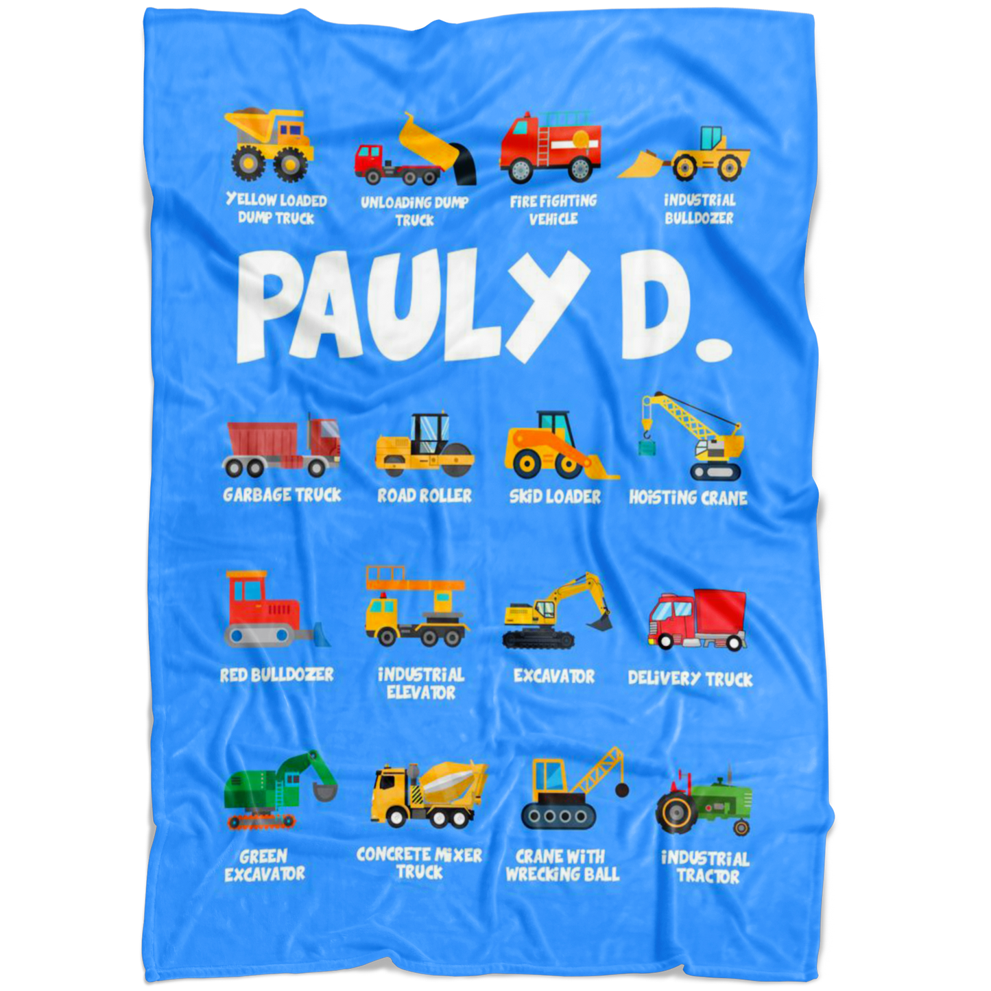 PAULY D. Construction Blanket Blue