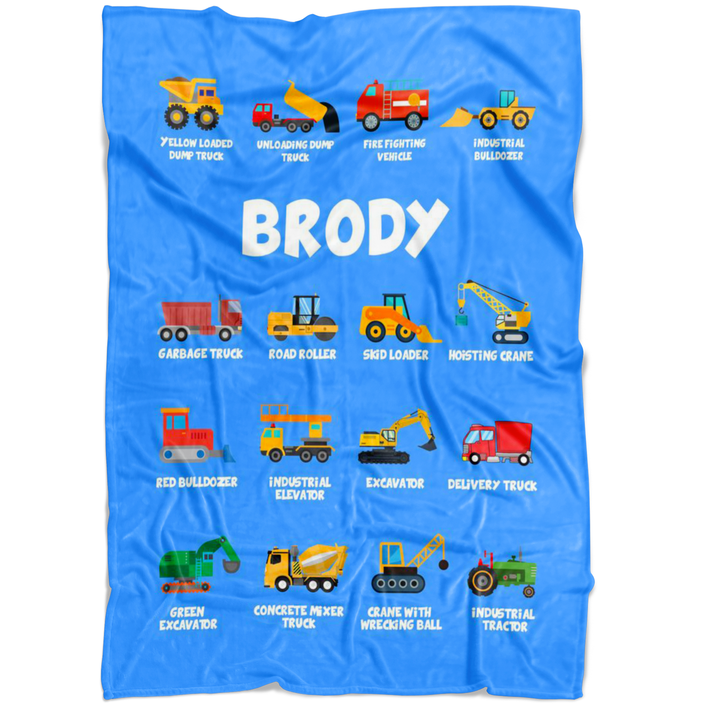 Brody Construction Blanket Blue