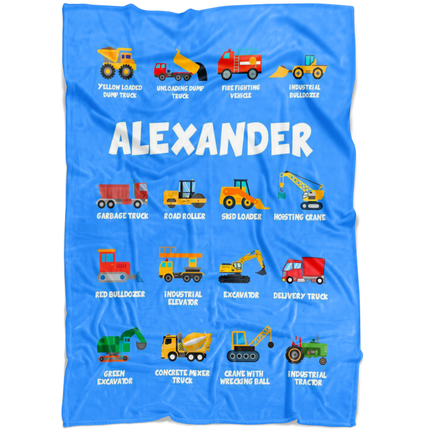 Alexander Construction Blanket Blue