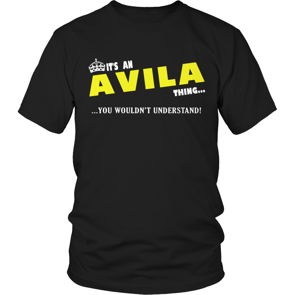 It's An Avila Thing, You Wouldn't Understand