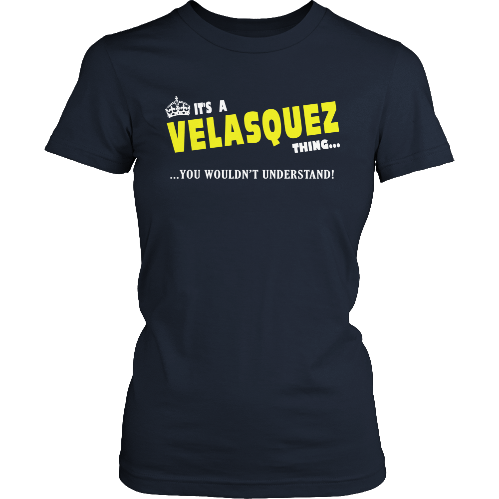 It's A Velasquez Thing, You Wouldn't Understand