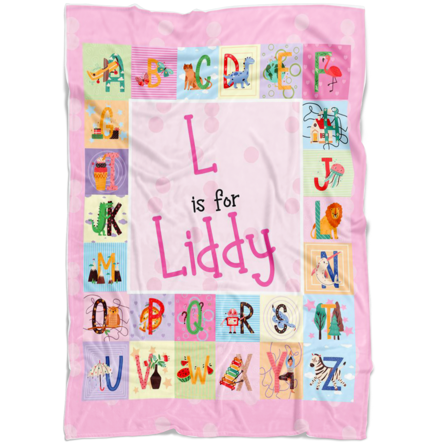 Liddy ABC Blanket