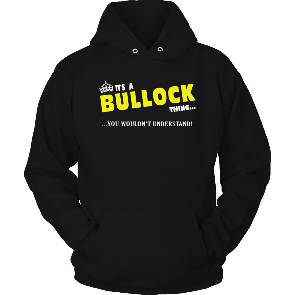It's A Bullock Thing, You Wouldn't Understand