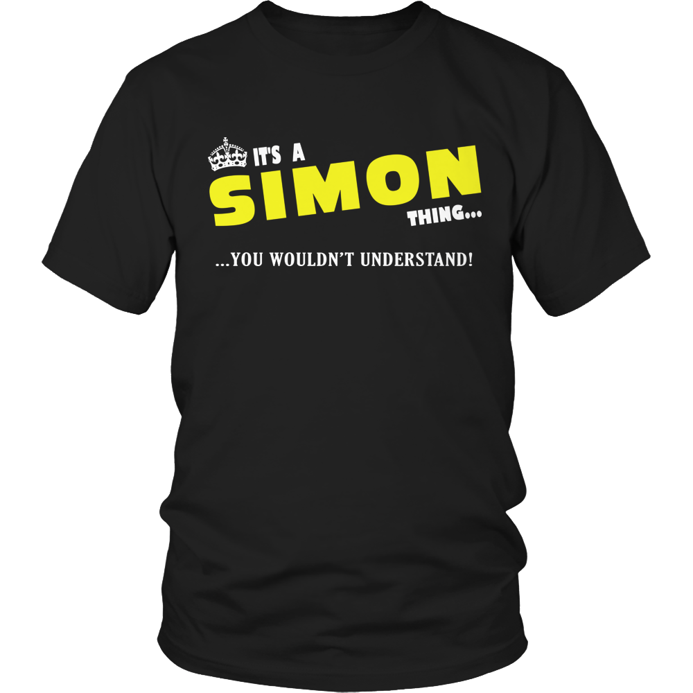 It's A Simon Thing, You Wouldn't Understand