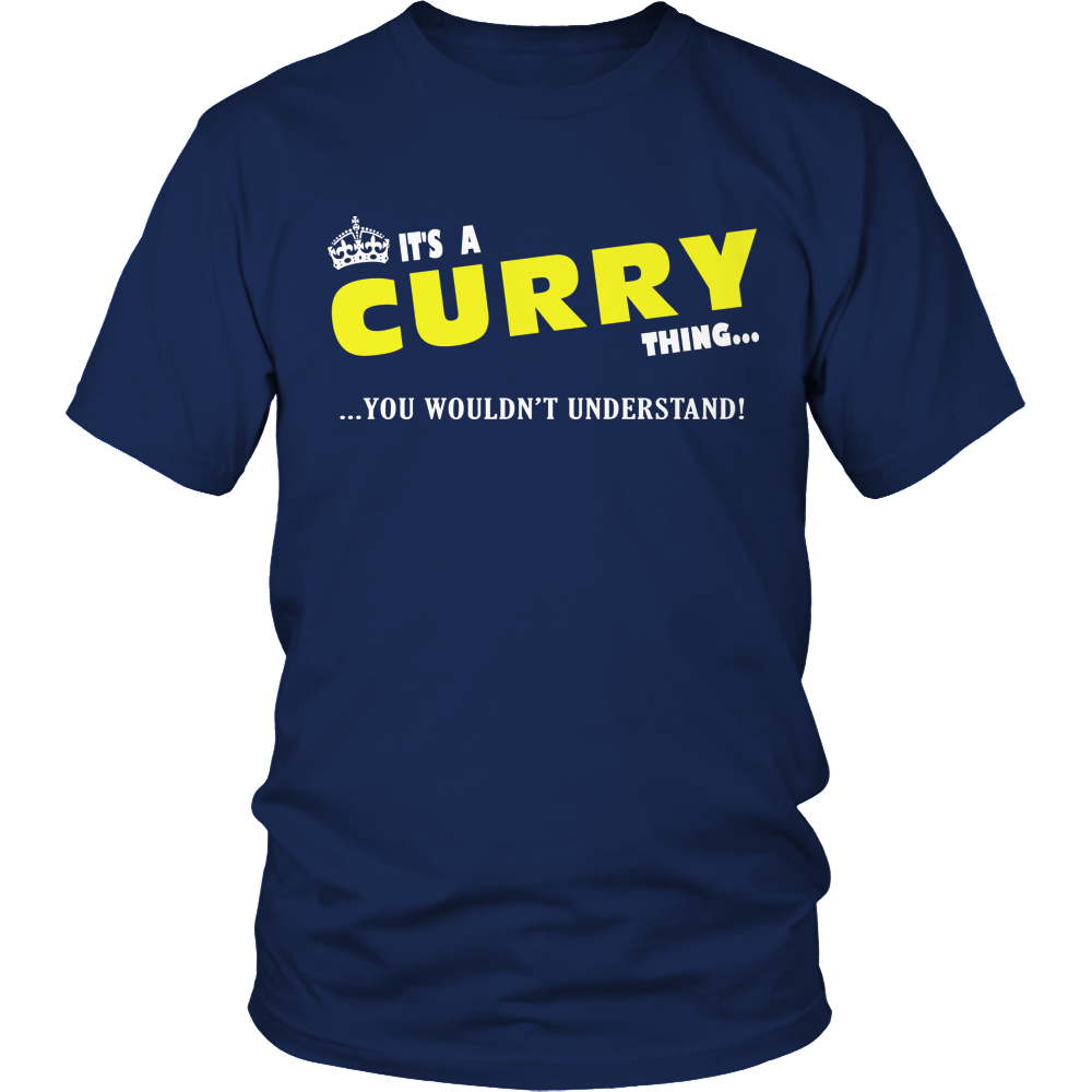 It's A Curry Thing, You Wouldn't Understand