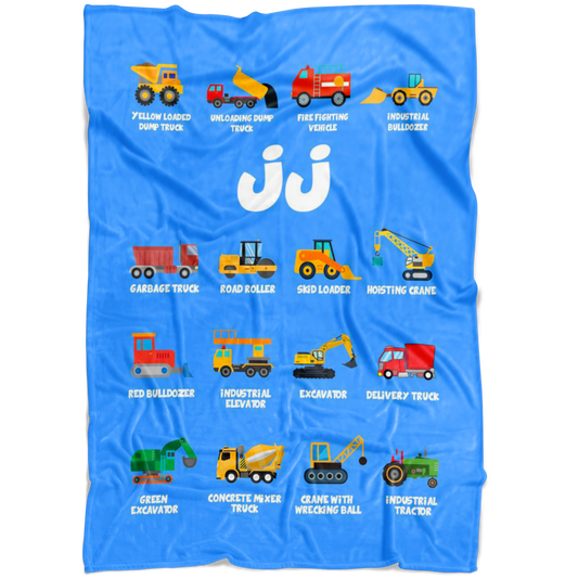 JJ Construction Blanket Blue