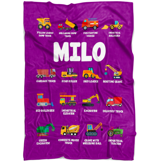 MILO Construction Blanket Purple