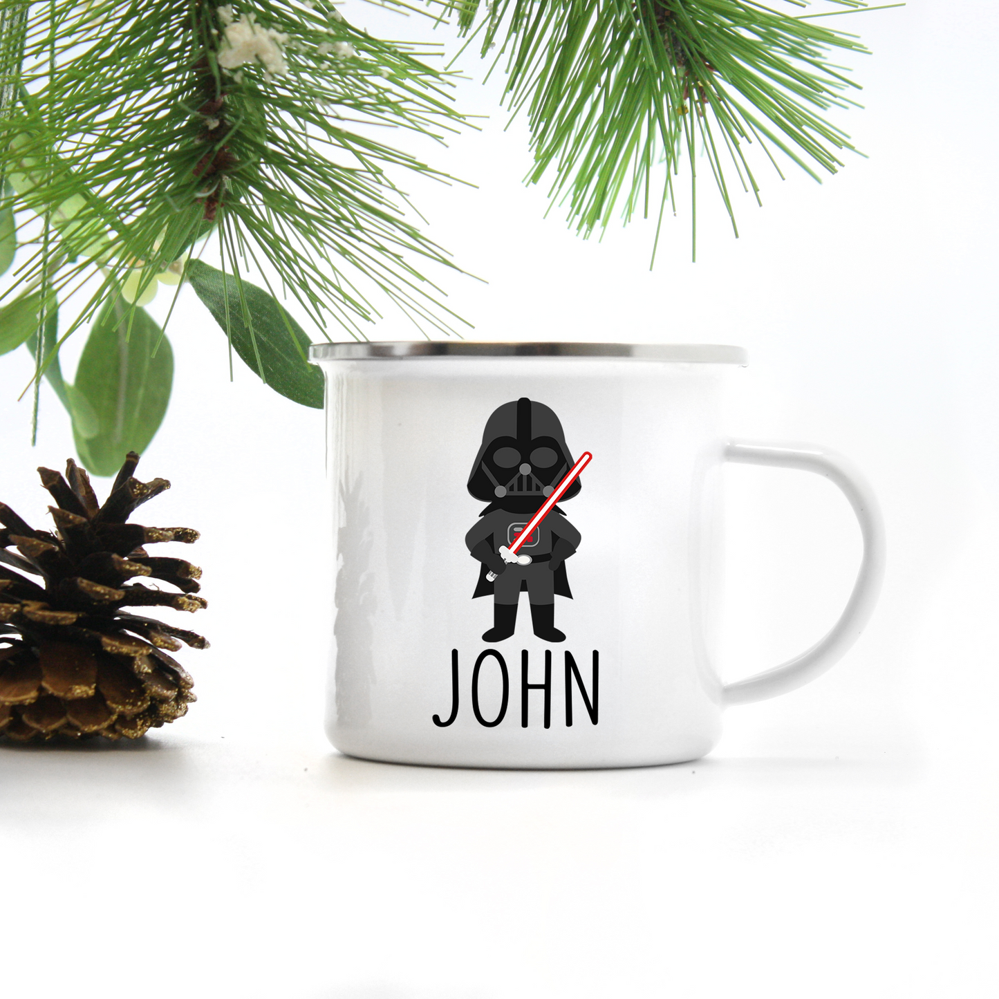 Personalized Kids Cup, Warrior Campfire Mug 10oz