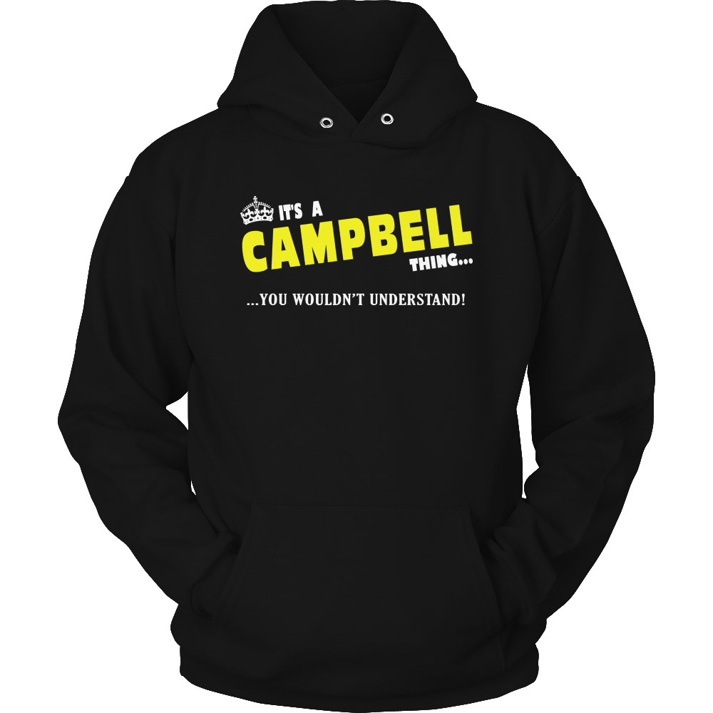It's A Campbell Thing, You Wouldn't Understand