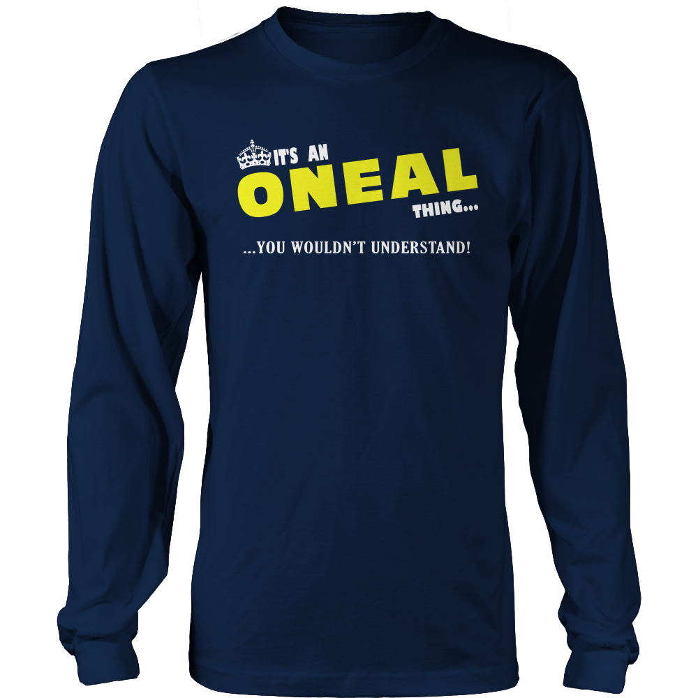 It's An ONeal Thing, You Wouldn't Understand