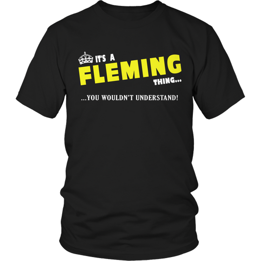 It's A Fleming Thing, You Wouldn't Understand