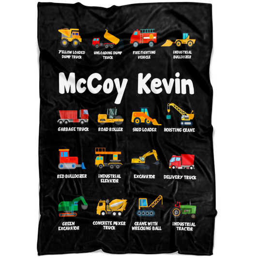 McCoy Kevin Construction Blanket Black