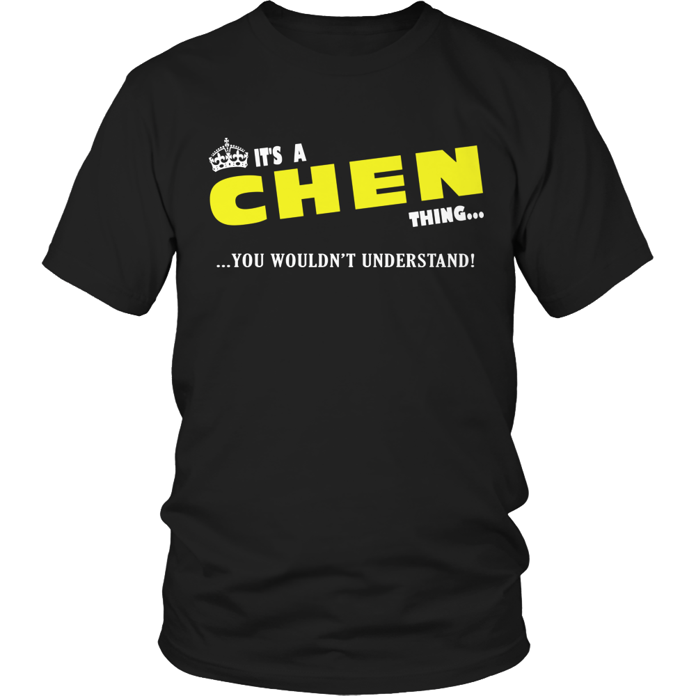 It's A Chen Thing, You Wouldn't Understand