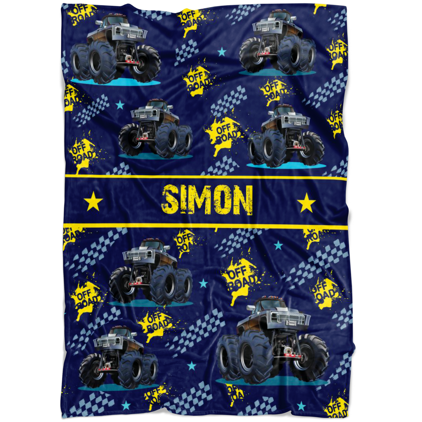 Simon Monster Trucks Blanket