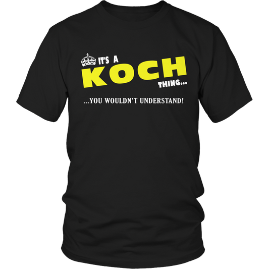 It's A Koch Thing, You Wouldn't Understand