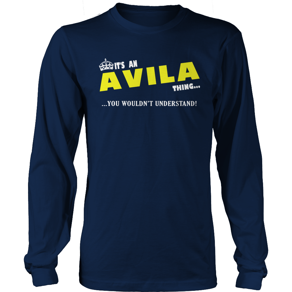 It's An Avila Thing, You Wouldn't Understand