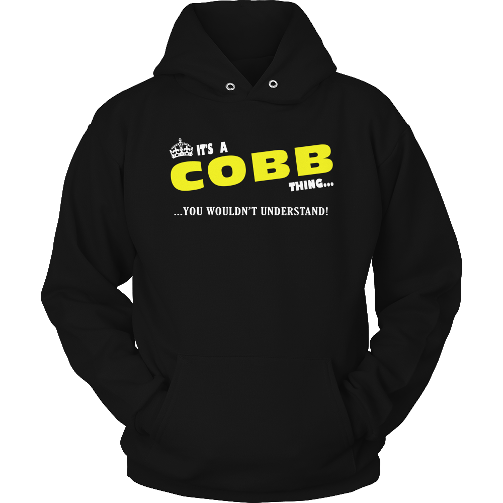 It's A Cobb Thing, You Wouldn't Understand