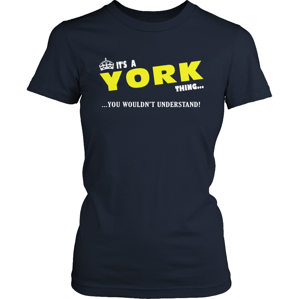 It's A York Thing, You Wouldn't Understand
