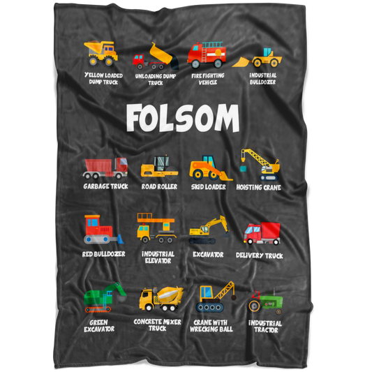 Folsom Construction Blanket Grey