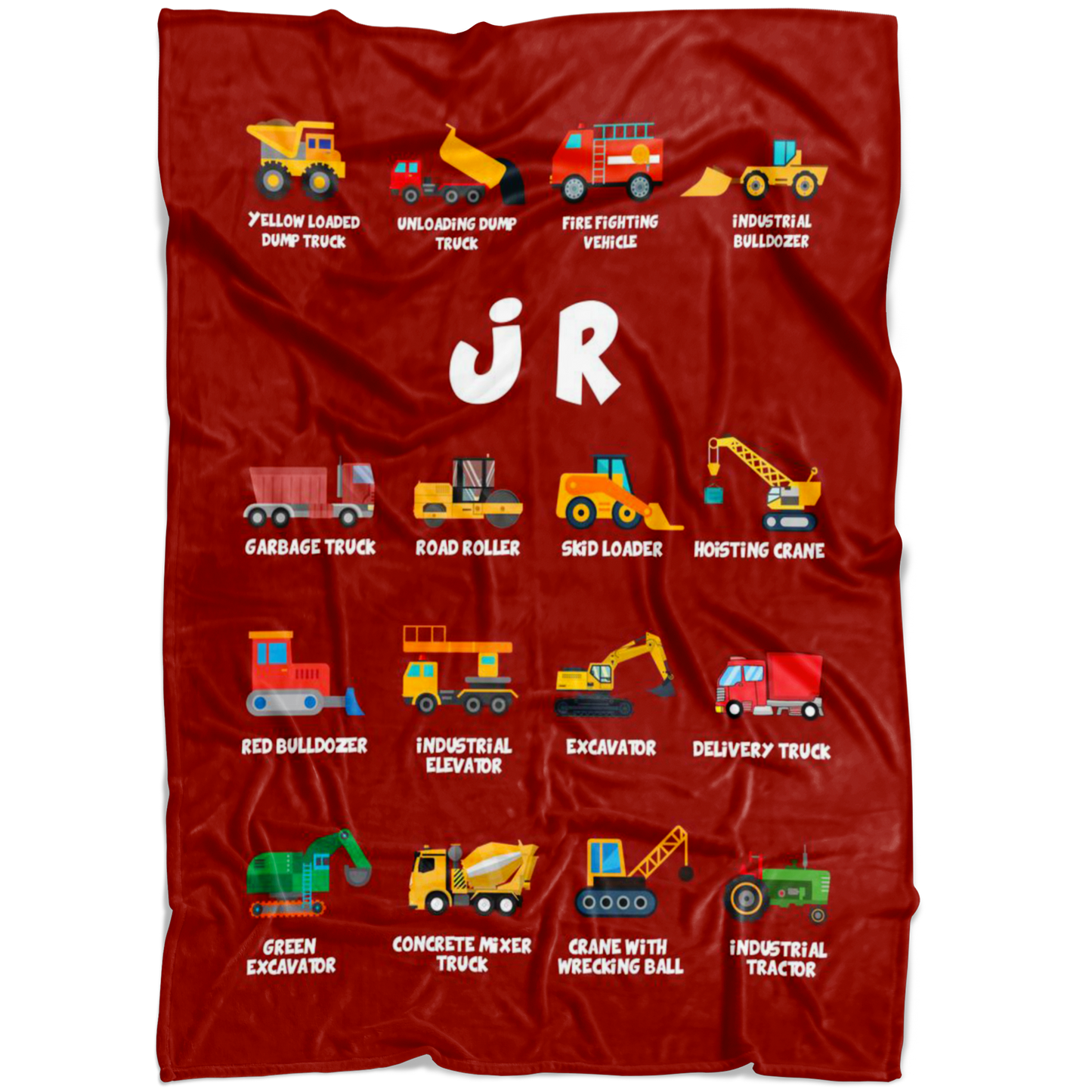 J R Construction Blanket Red