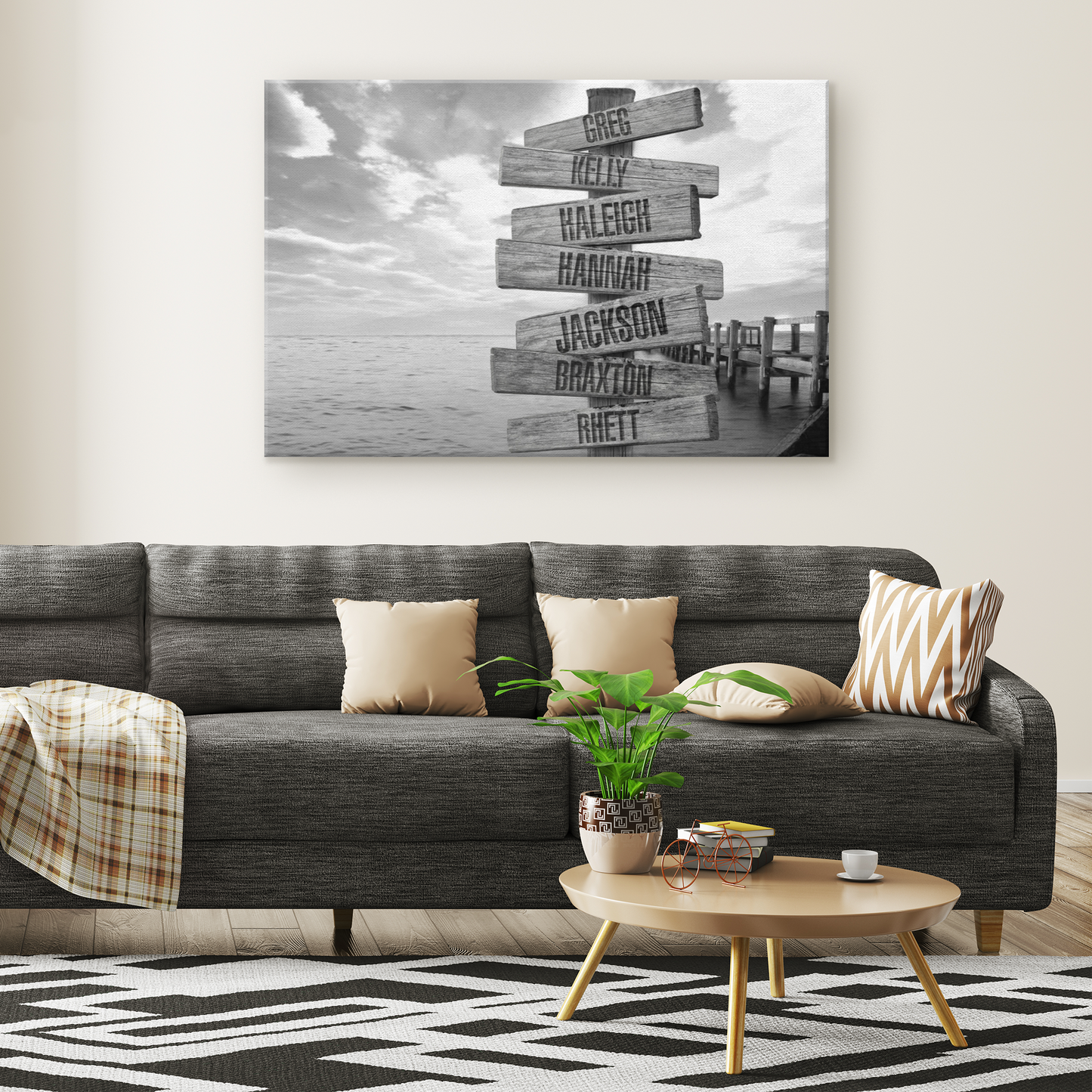 GF3966 Ocean Dock Canvas Production