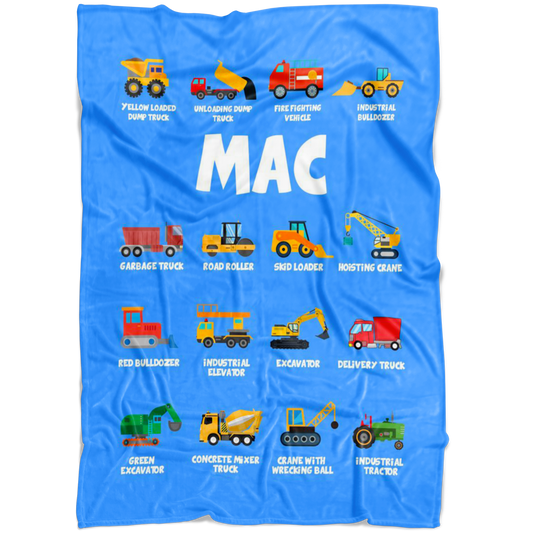 Mac Construction Blanket Blue