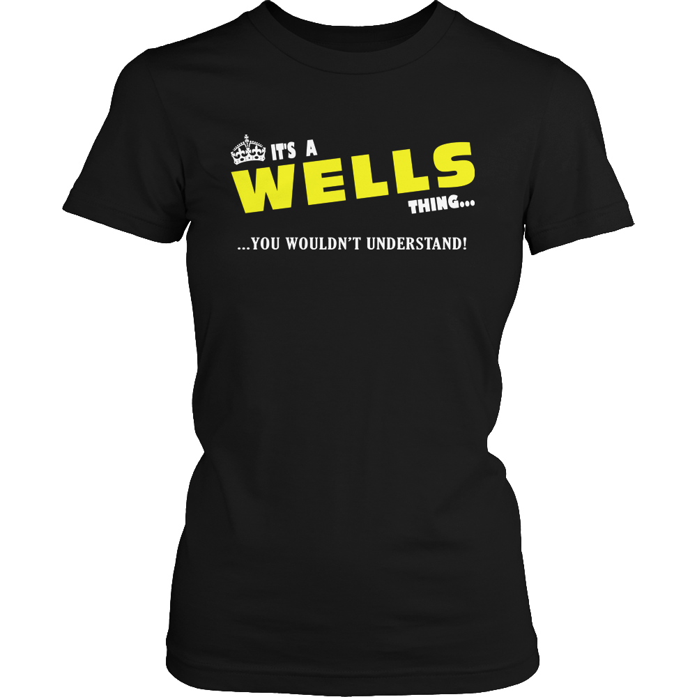 It's A Wells Thing, You Wouldn't Understand