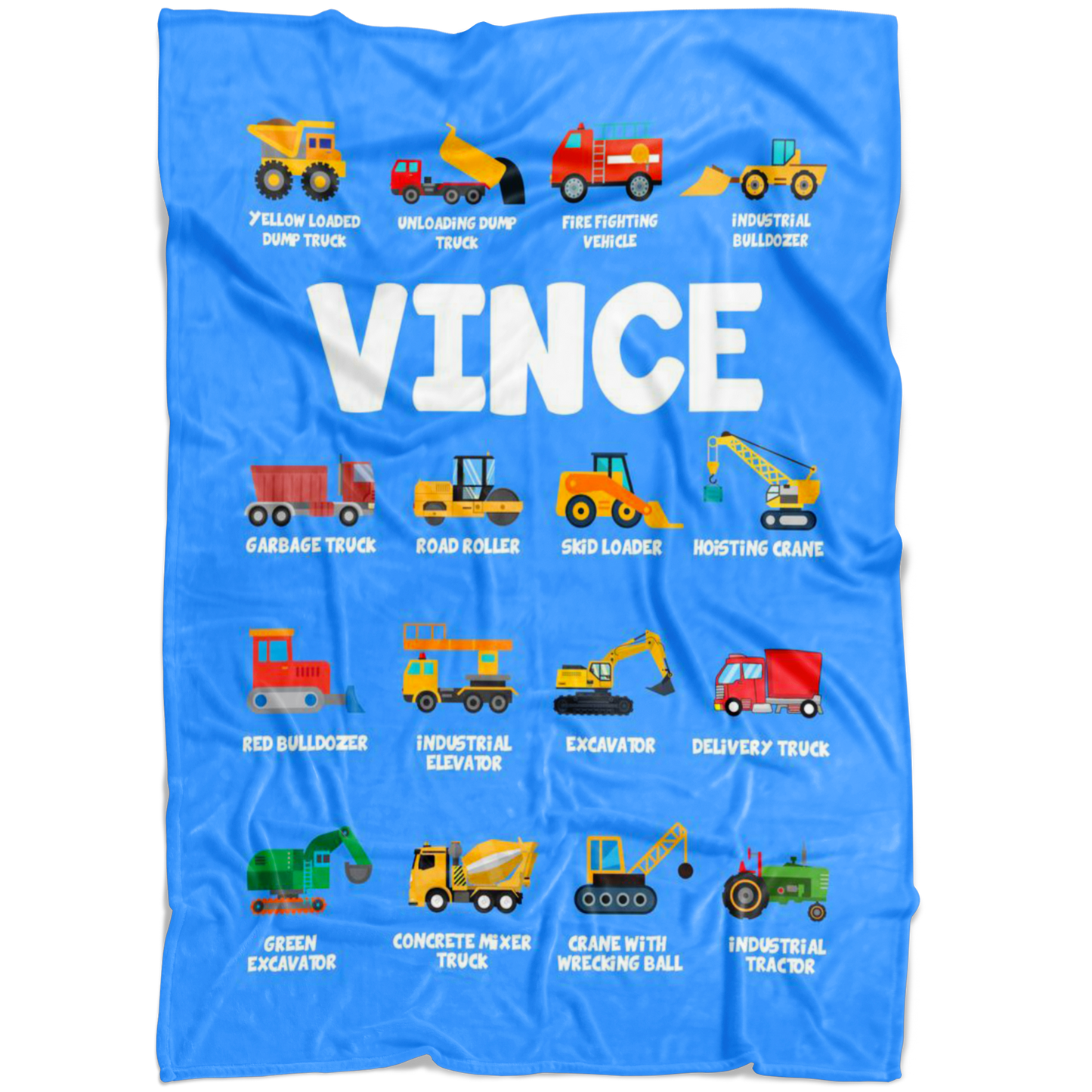 VINCE Construction Blanket Blue