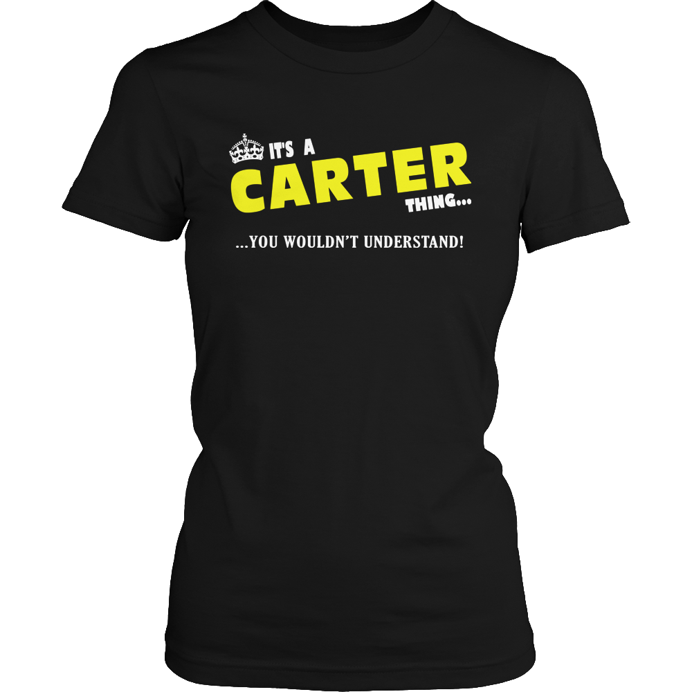 It's A Carter Thing, You Wouldn't Understand