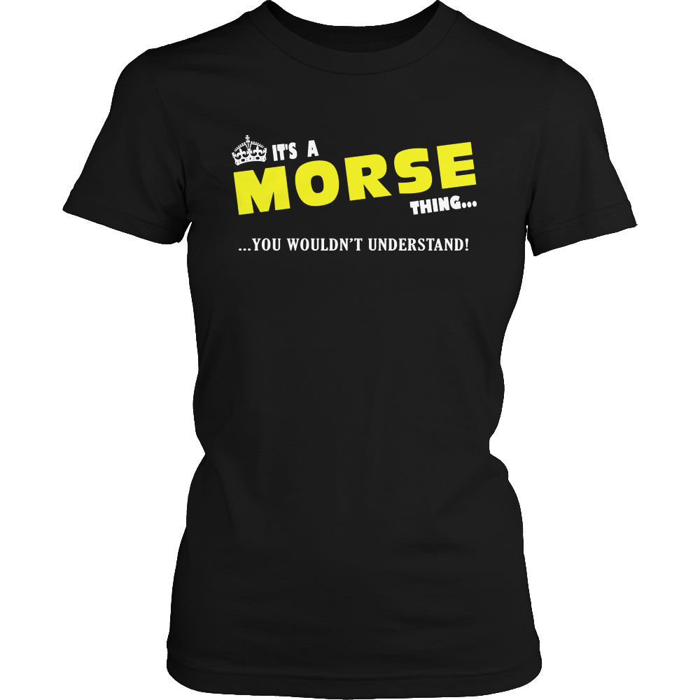 It's A Morse Thing, You Wouldn't Understand