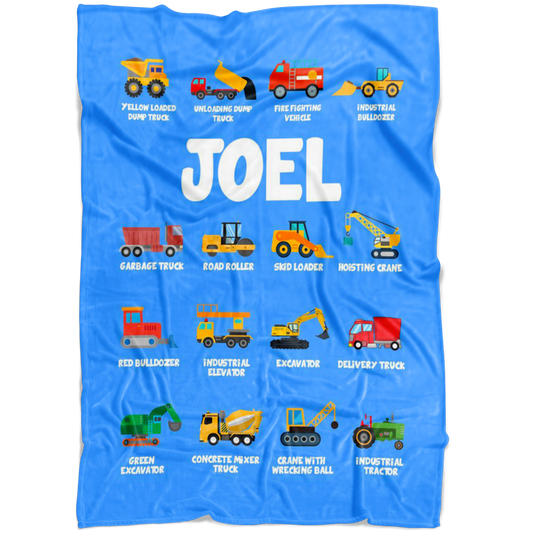 JOEL Construction Blanket Blue