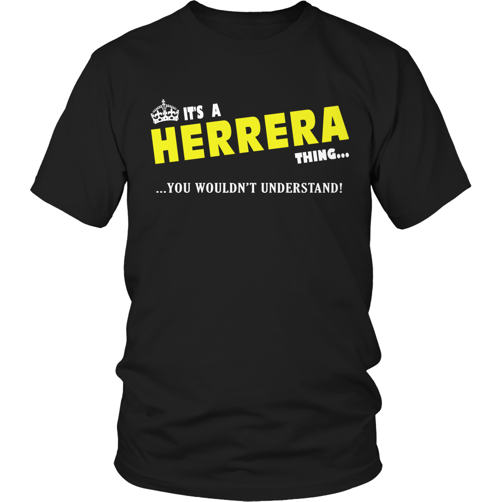 It's A Herrera Thing, You Wouldn't Understand