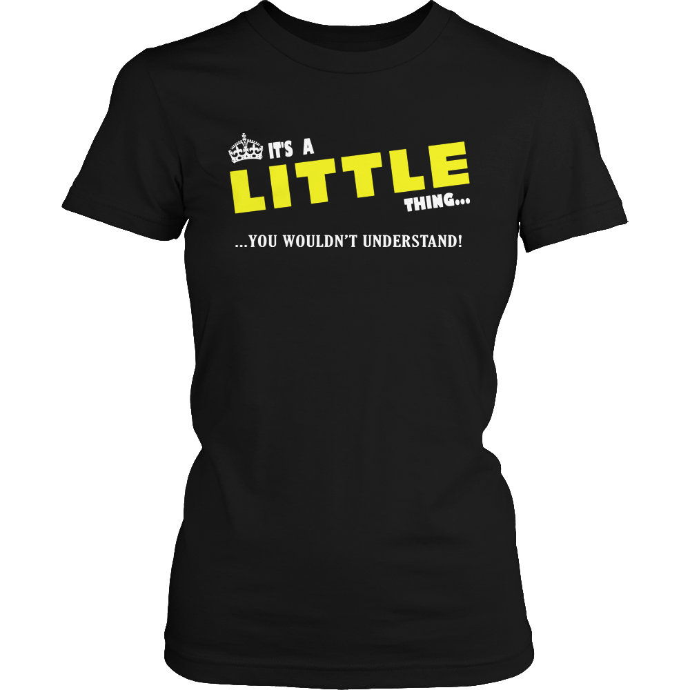 It's A Little Thing, You Wouldn't Understand