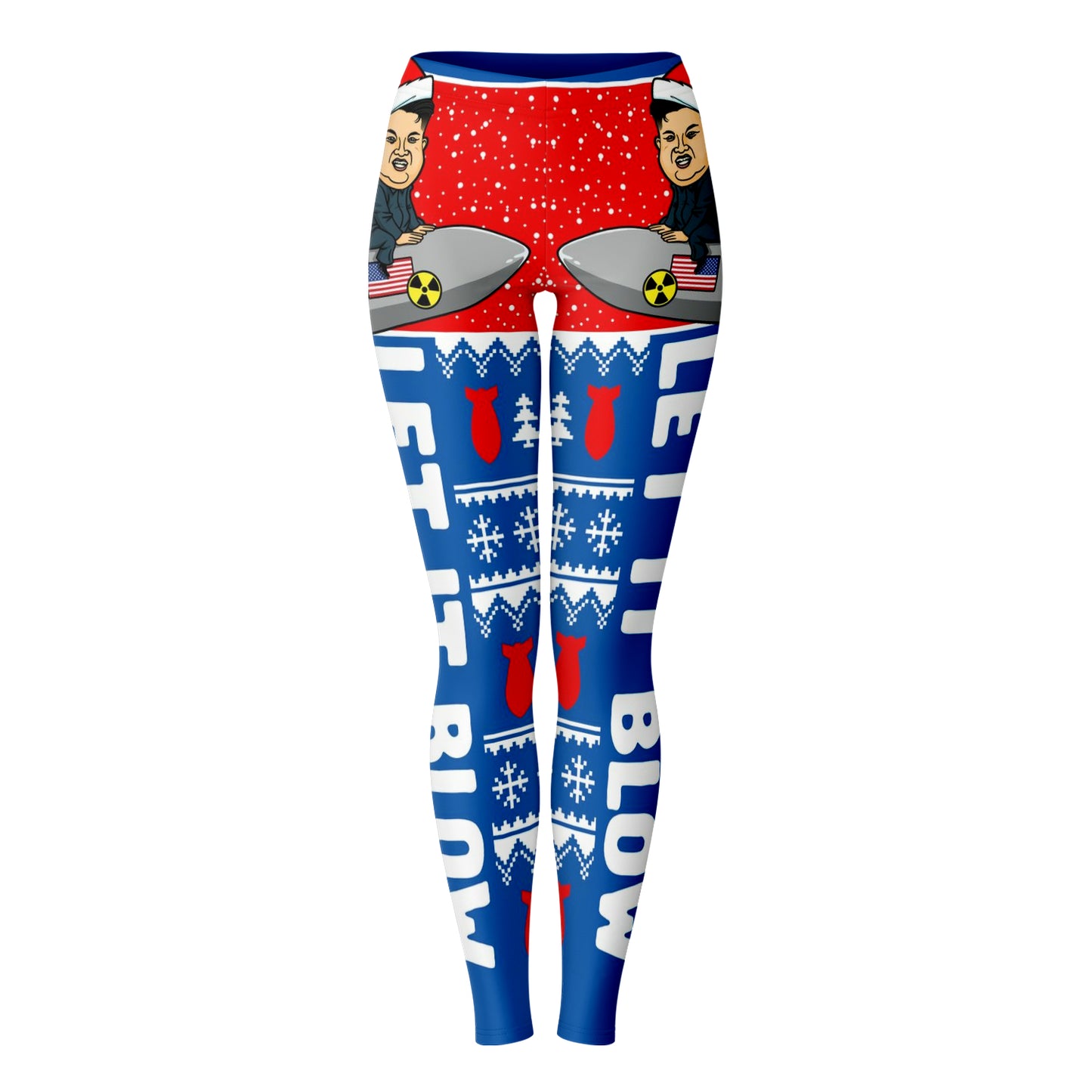 Let It Blow Christmas Leggings