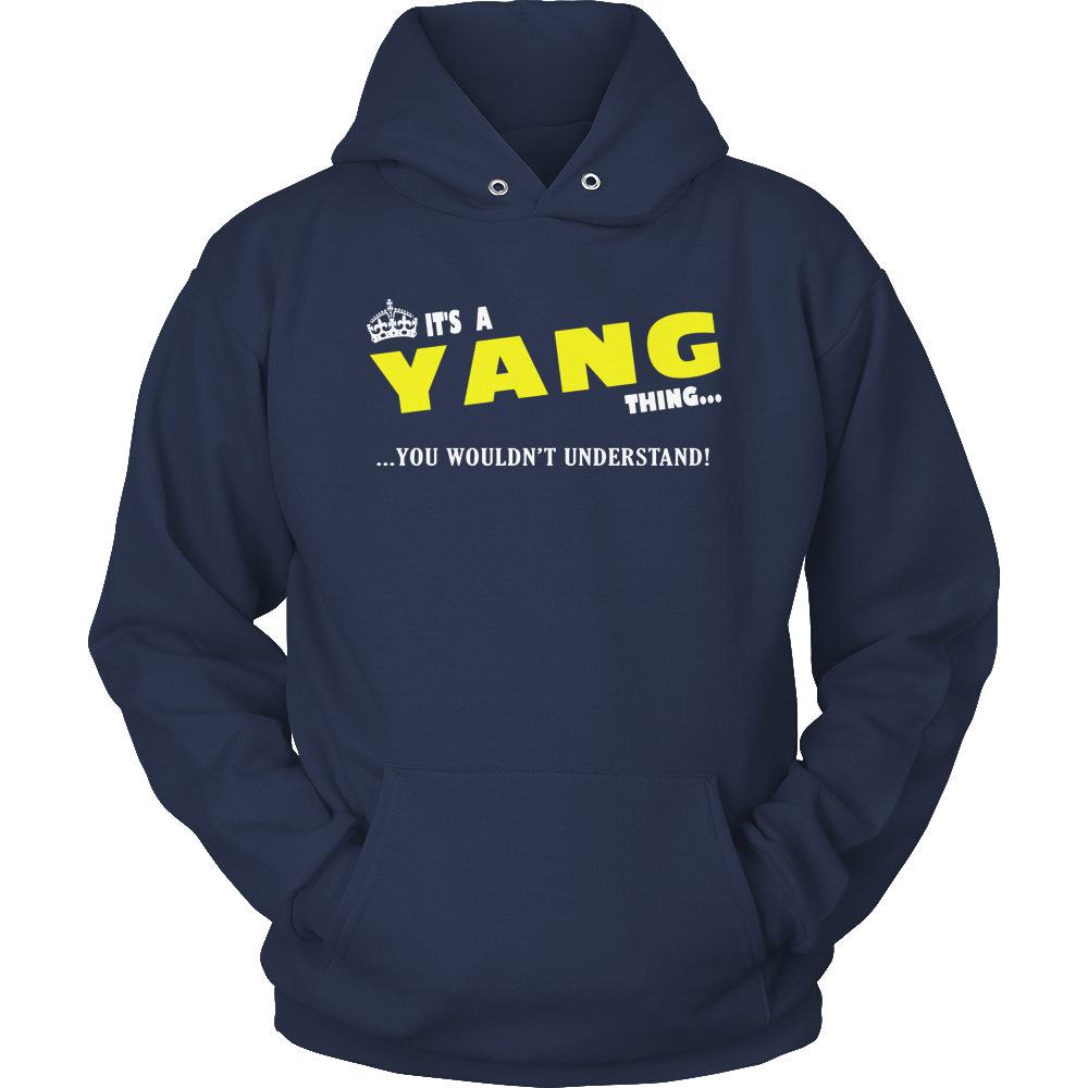 It's A Yang Thing, You Wouldn't Understand