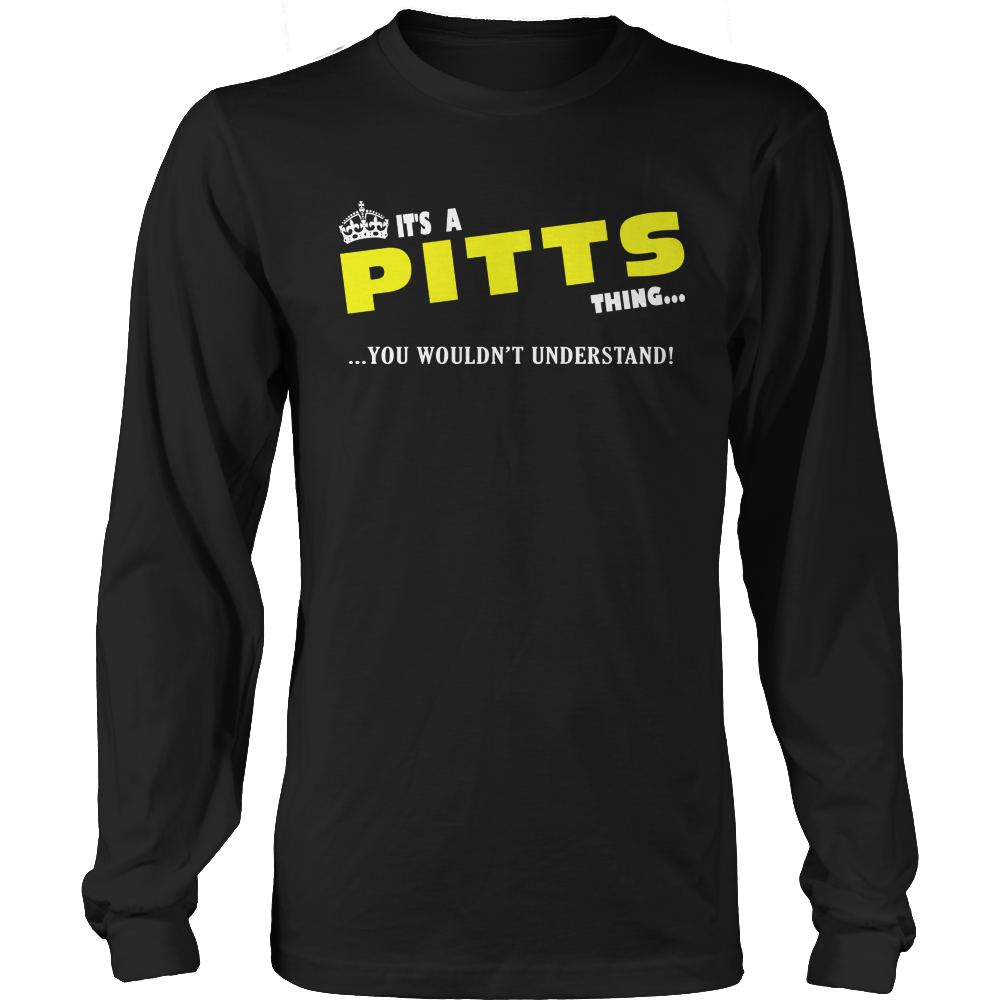 It's A Pitts Thing, You Wouldn't Understand