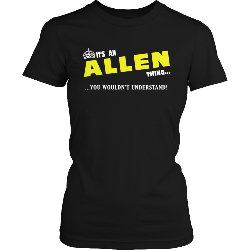 It's An Allen Thing, You Wouldn't Understand
