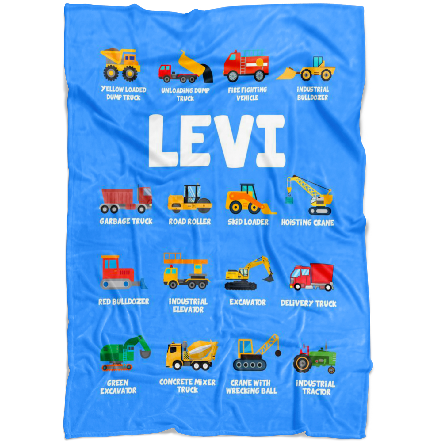 LEVI Construction Blanket Blue