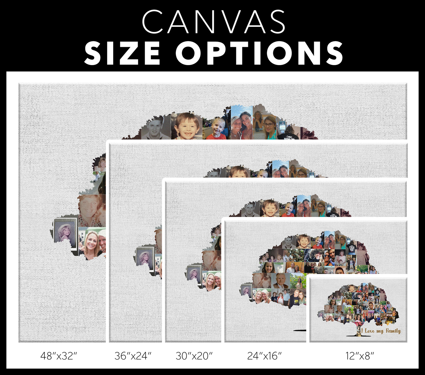 GF5654 Tree Shape Wall Art