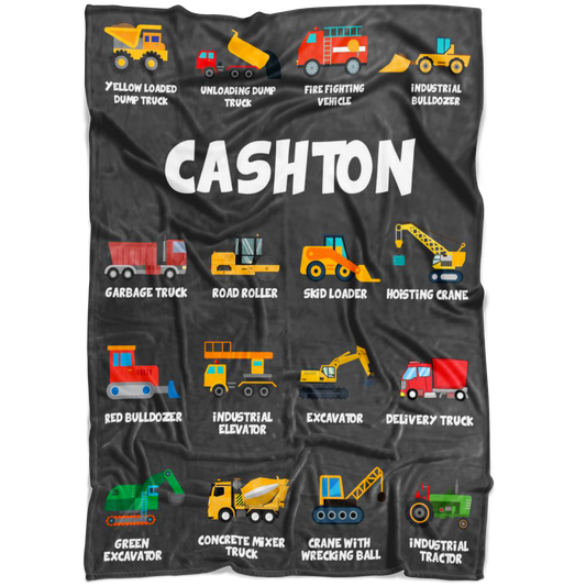 Cashton Construction Blanket Grey