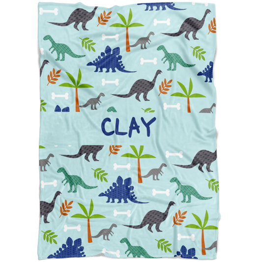 Clay Dinosaurus Blanket