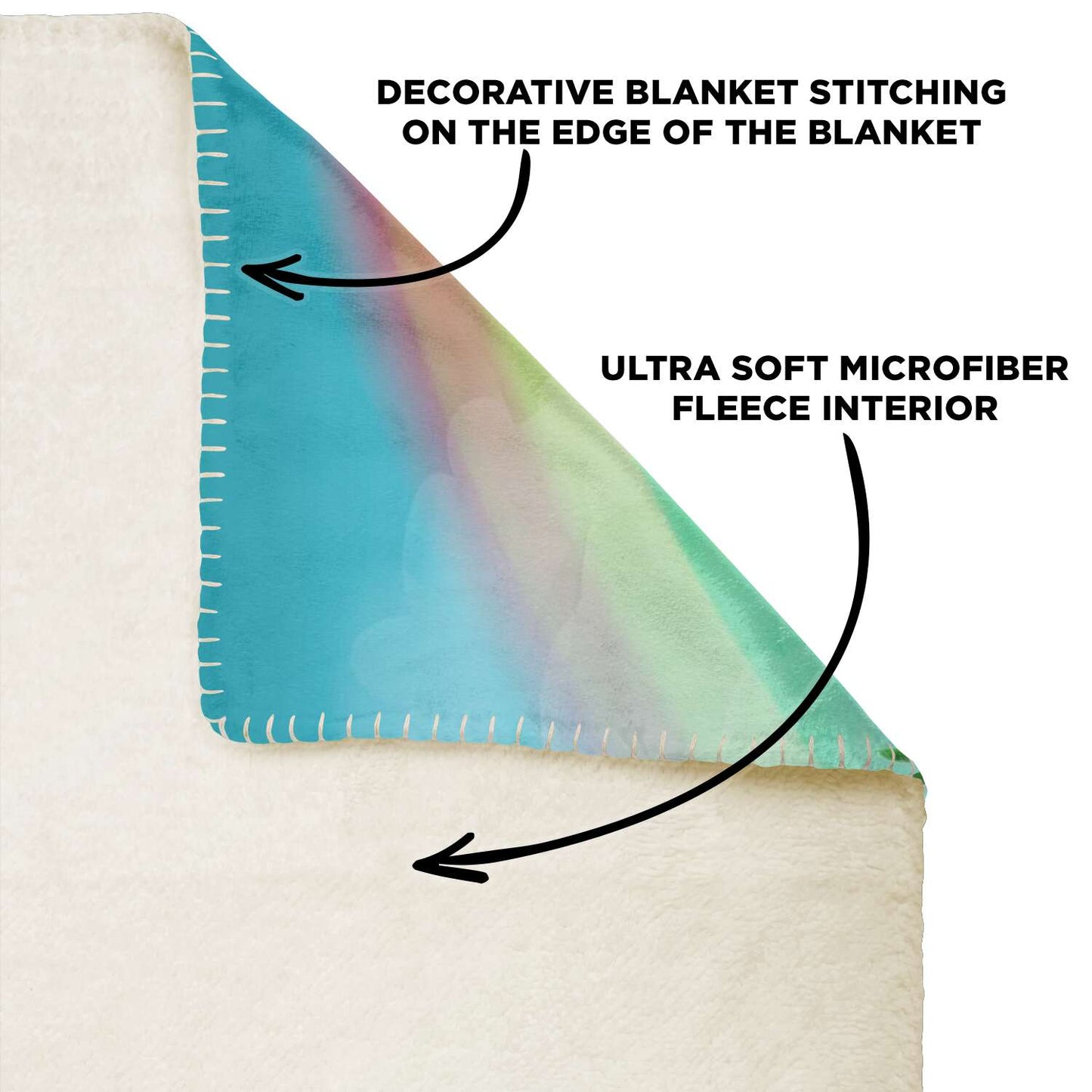 Personalized Name Koala, Animal Blanket for Kids, Custom Name Blanket for Boys & Girls