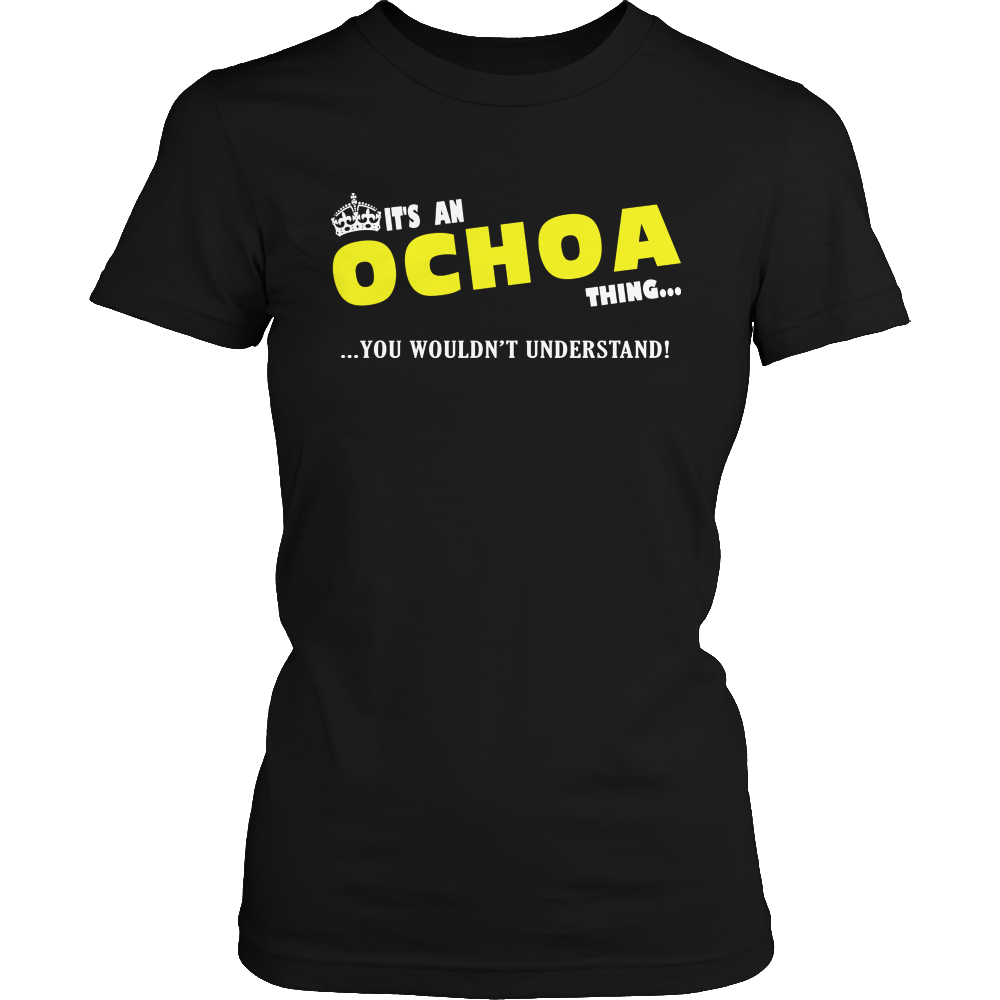 It's An Ochoa Thing, You Wouldn't Understand