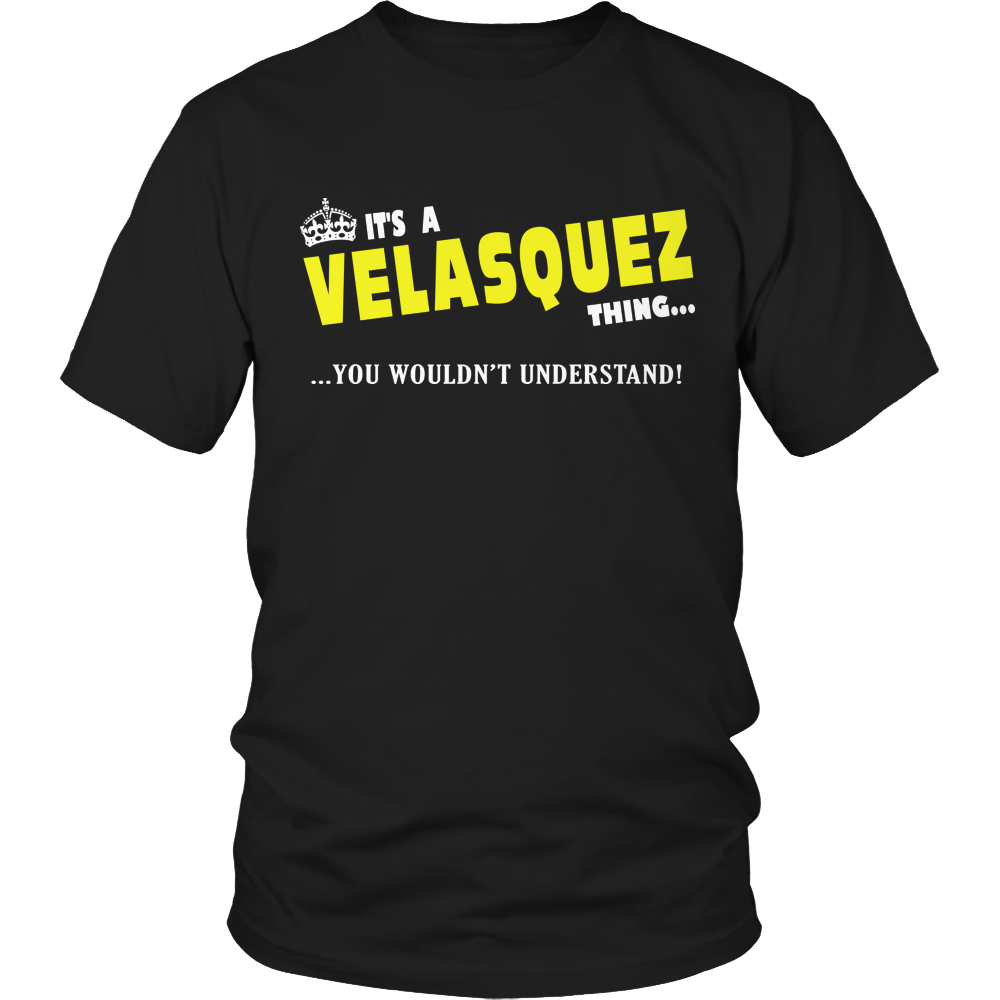 It's A Velasquez Thing, You Wouldn't Understand