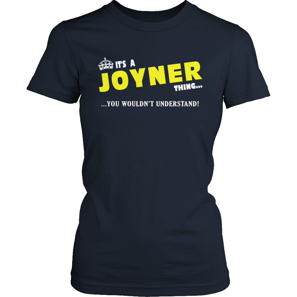 It's A Joyner Thing, You Wouldn't Understand