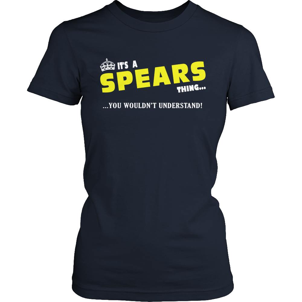 It's A Spears Thing, You Wouldn't Understand