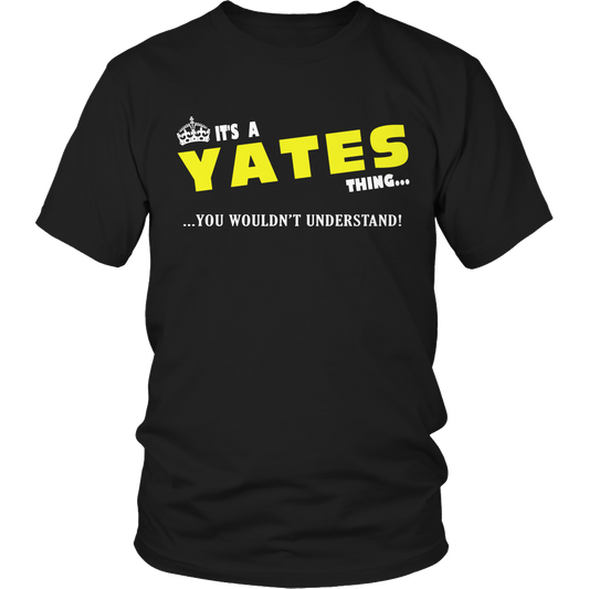 It's A Yates Thing, You Wouldn't Understand