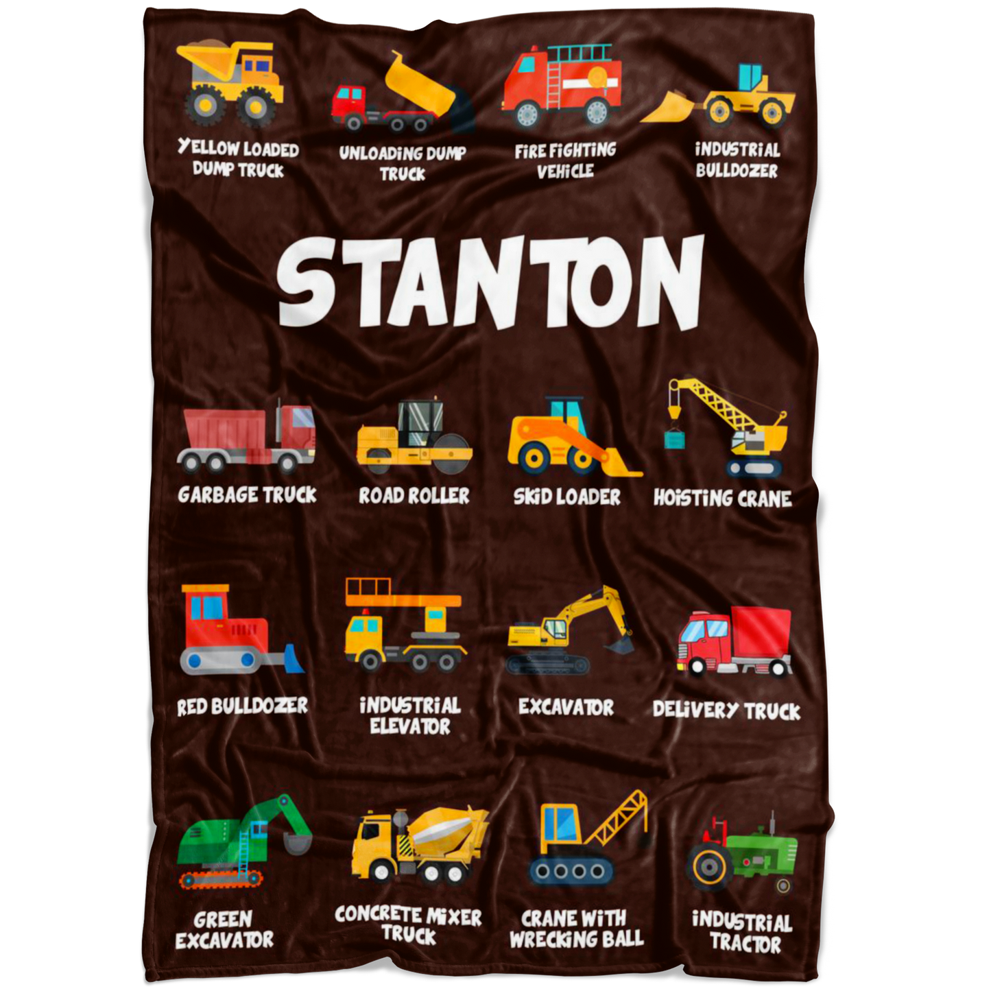 STANTON Construction Blanket Brown